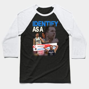 Luka Doncic Mavs Baseball T-Shirt